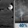 Tonight: A chance of showers and thunderstorms after 1am. Mostly cloudy, with a low around 68. East southeast wind around 10 mph, with gusts as high as 17 mph. Chance of precipitation is 40%. New rainfall amounts less than a tenth of an inch possible. Tonight: Mostly Cloudy then Chance Showers And Thunderstorms